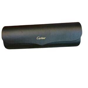 Cartier Glasses Hard Shell Case Black